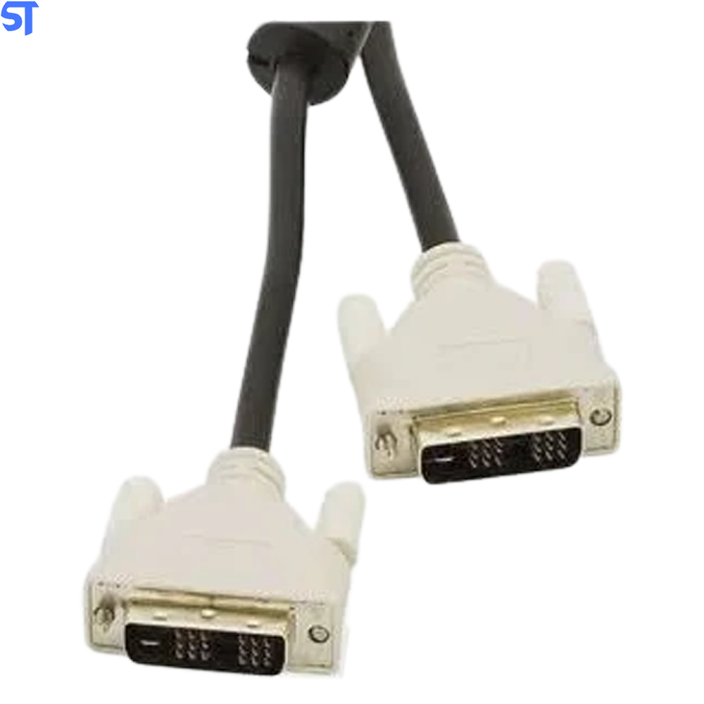 Cabo Dvi 18+1 Macho Para Dvi 18+1 Macho 1,5Mt - Branco