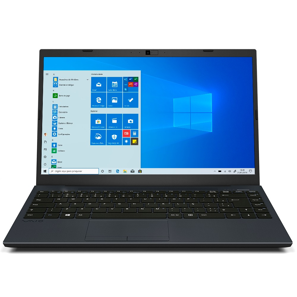Notebook VAIO Core i3-8130U 4GB HD SSD 128GB Tela Full HD 14” Windows 10 FE14 VJFE41F11X-B0411H