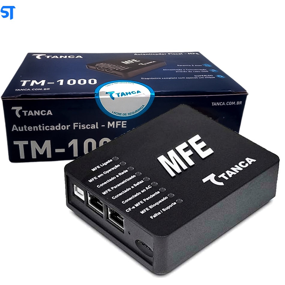 Modulo Fiscal Kit Com Impressora de Cupom Termica Fiscal Tanca TP-620, USB/Serial/Ethernet