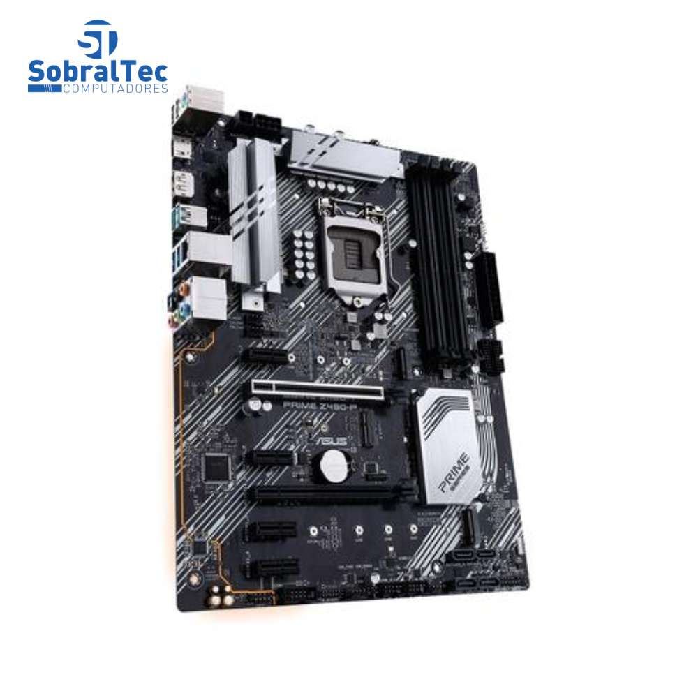 Placa Mae Asus Prime Z490-P Ddr4 Socket Lga1200 Intel Z490