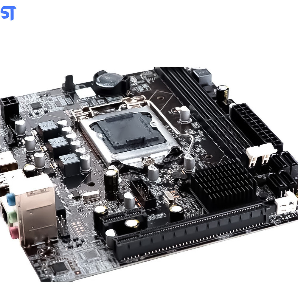 Placa Mãe Soquete 1155 H61 DDR3 Com Pci Express e HDMI GT-H61 Goldentec