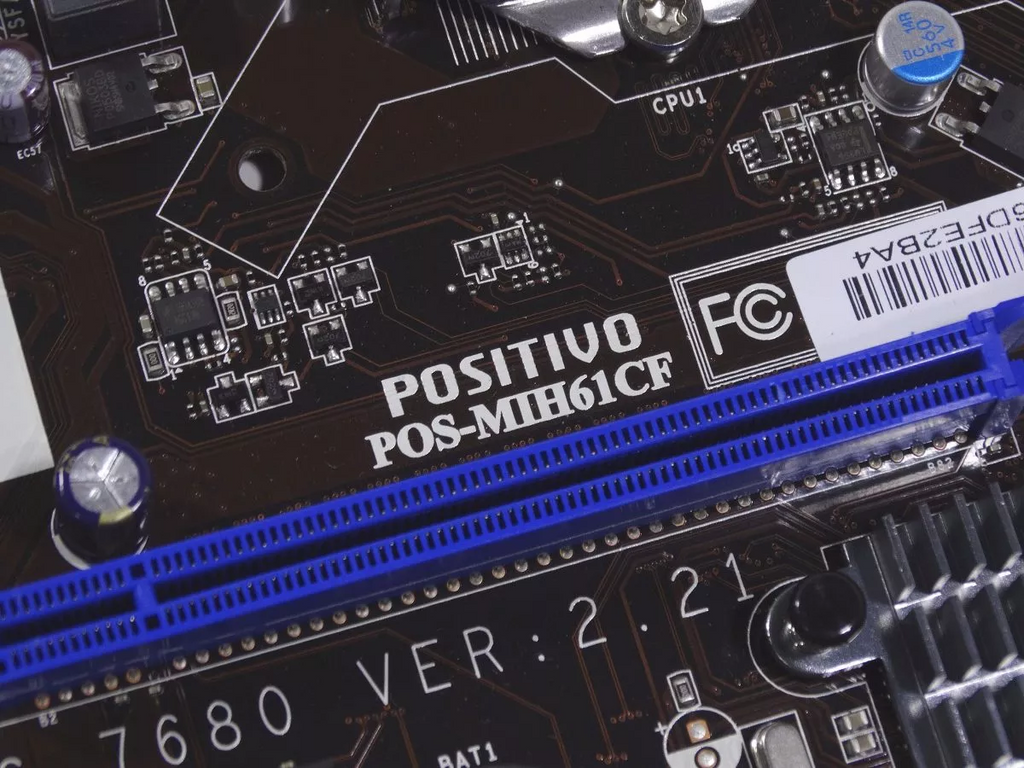 Placa Mãe Lga 1155 Ddr3 Pos-Mih61cf.8 MS7680 Ver:2.4