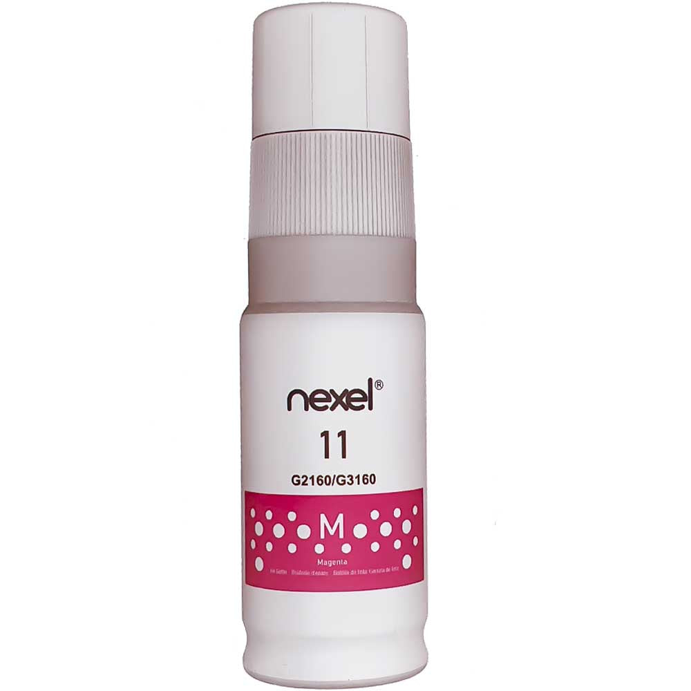 Refil De Tinta Compativel Canon Nexel Magenta M11 G2160/G3160 70Ml