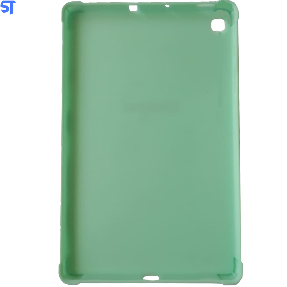 Capa De Silicone  Anti Impacto Verde Para Tablet A7