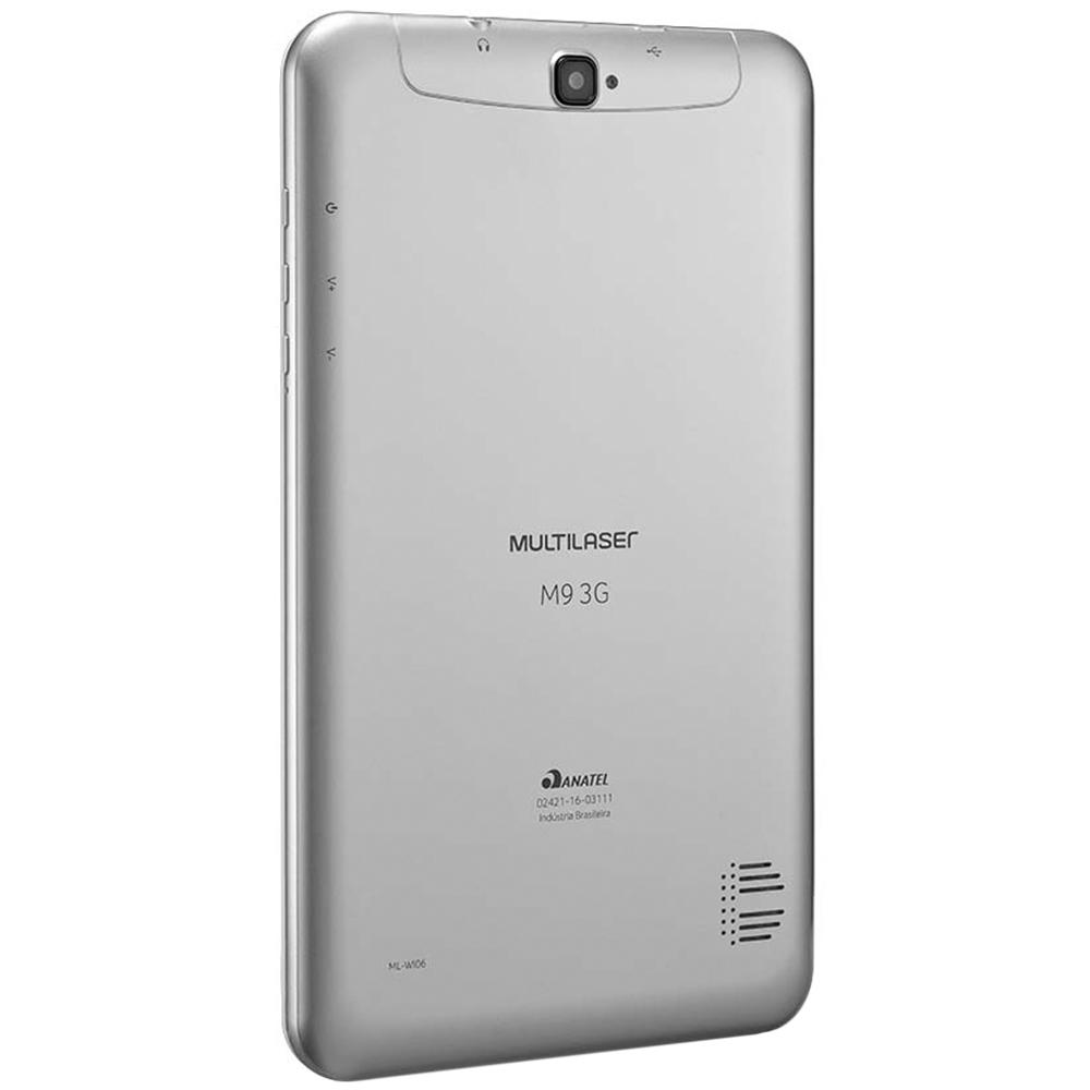 Tablet Multilaser M9 3g 1Gb Ram 8Gb Armazenamento 9" Polegadas Quad Core Dual Câmera Dual Chip