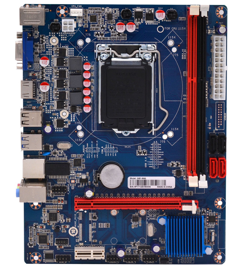 Placa Mãe Micro Atx Lga 1150 Ddr3 Afox IH81-Ma5 Intel