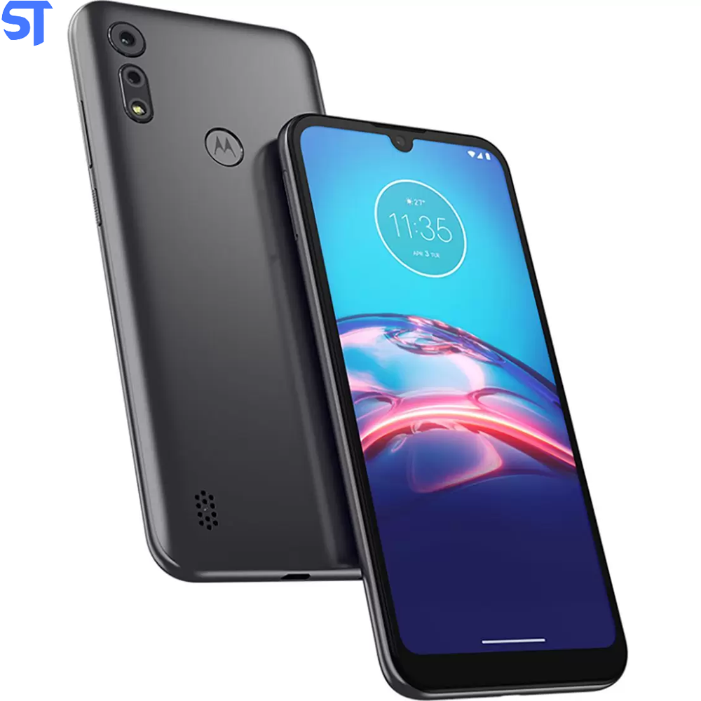 Smartphone Motorola Moto E6i 32GB Cinza Titanium - 4G 2GB RAM Tela 6,1” Câm. Dupla + Selfie 5MP