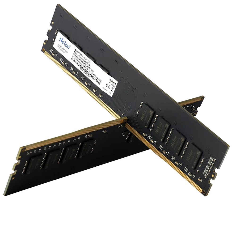 Memória Ram Desktop 4GB 2666hz DDR4 288 Pinos Netac