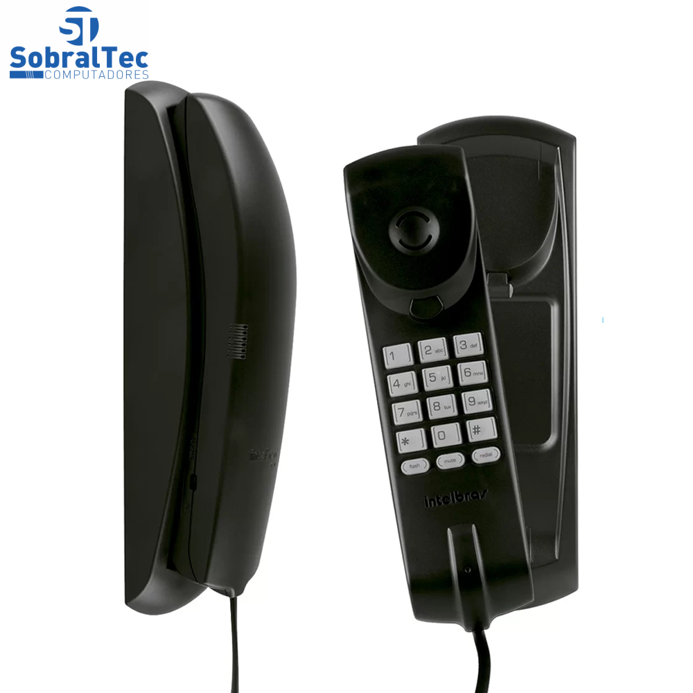 Telefone Gondola TC20 Preto Intelbras