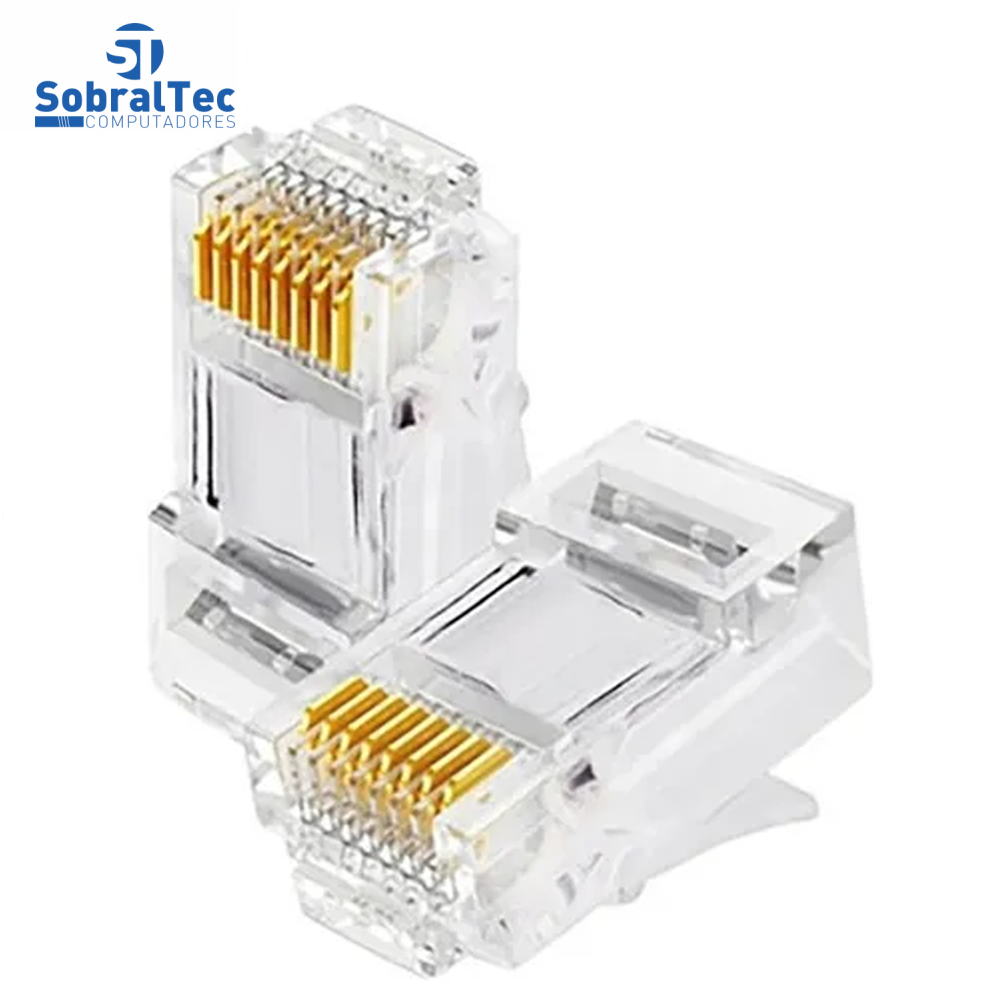 Plug Conector RJ45 Categoria 6 Wurth Unidade