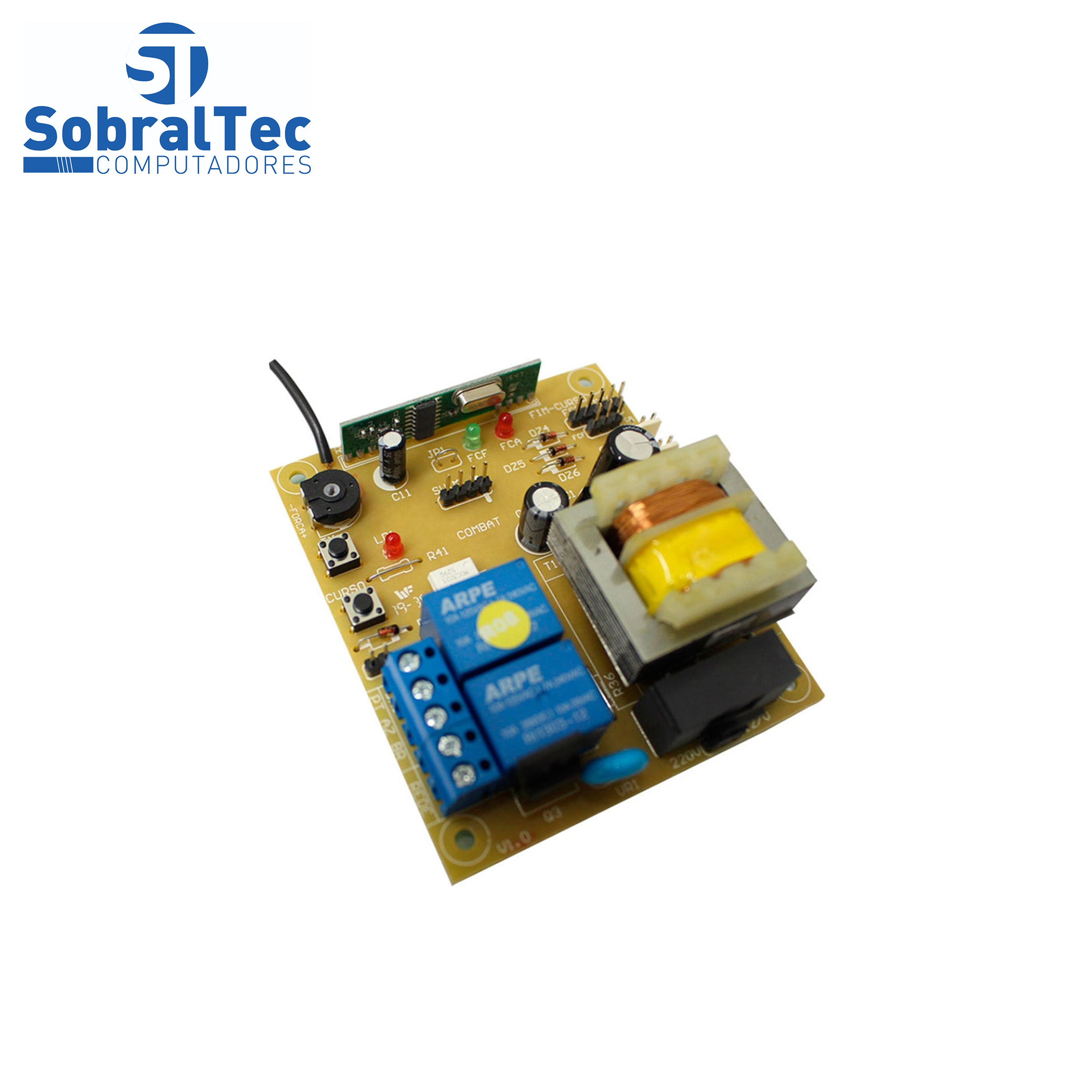 Conjunto Motor de Portão Garen KDZ 1/4 FIT 220V 60 2TX