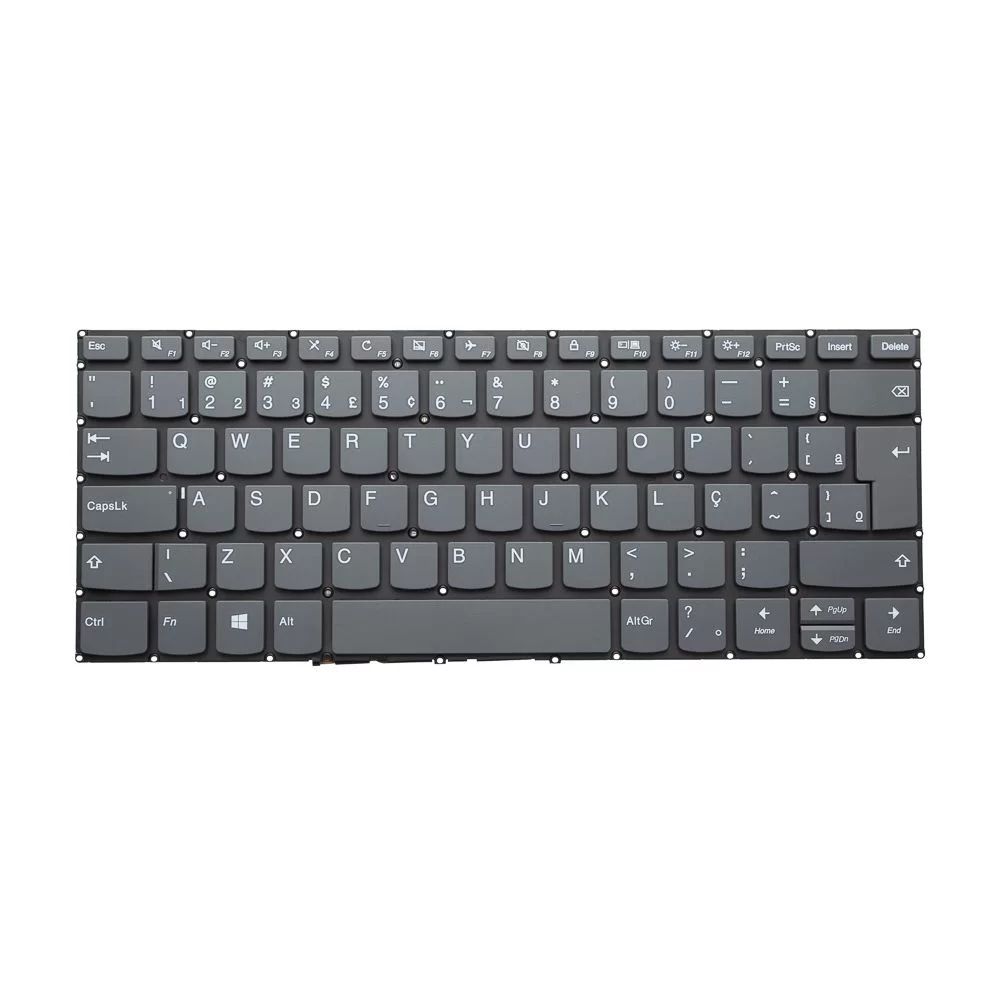 Teclado Notebook Lenovo IdeaPad 330S-14IKB  Preto  Br  Com Moldura Pn-NSK-BZ1SQ 1B