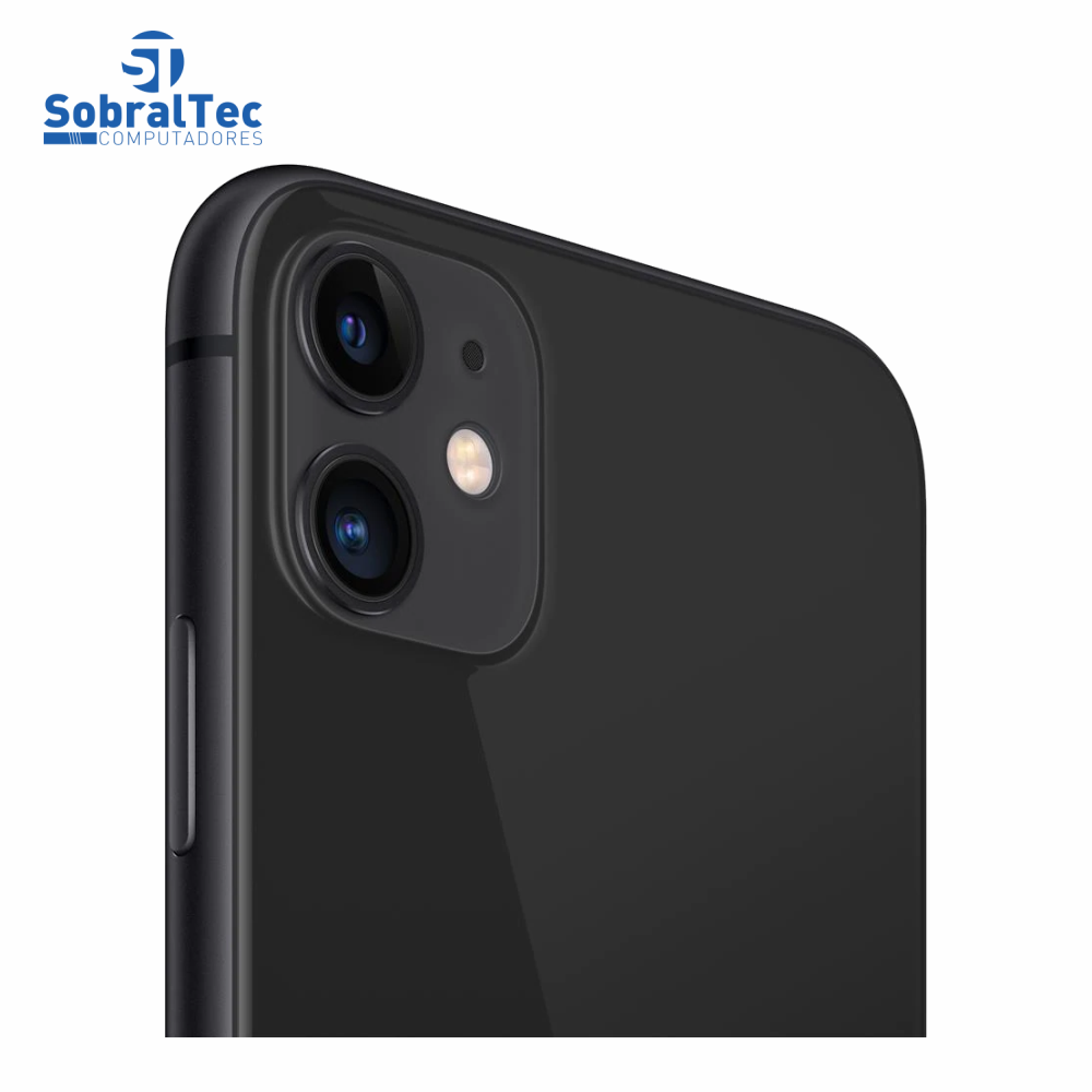iPhone 11 Apple com 256GB, Tela Retina HD de 6,1” Dupla Câmera Traseira de 12 MP, Resistente à Água