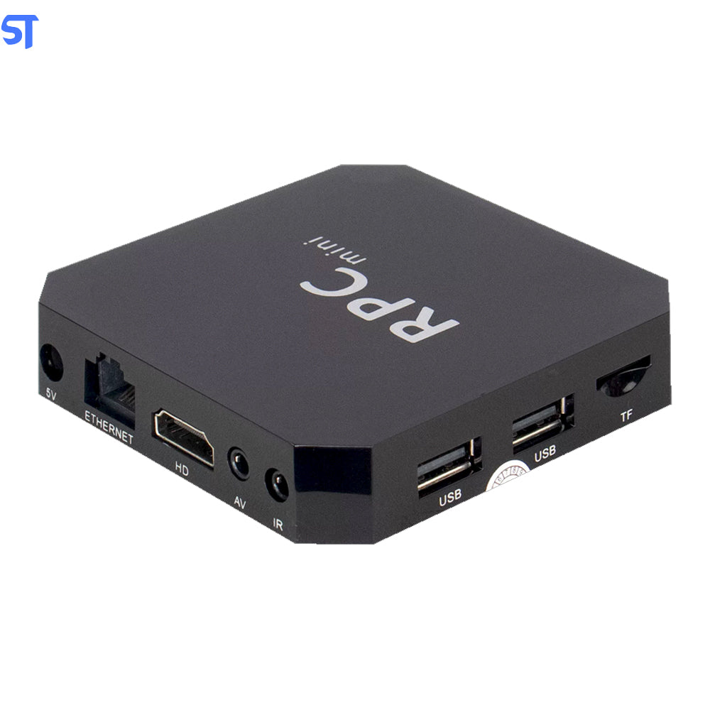 Receptor Sate TV Box RPC Mini 8K 16 RAM / 128GB / Android 10.1 - Preto