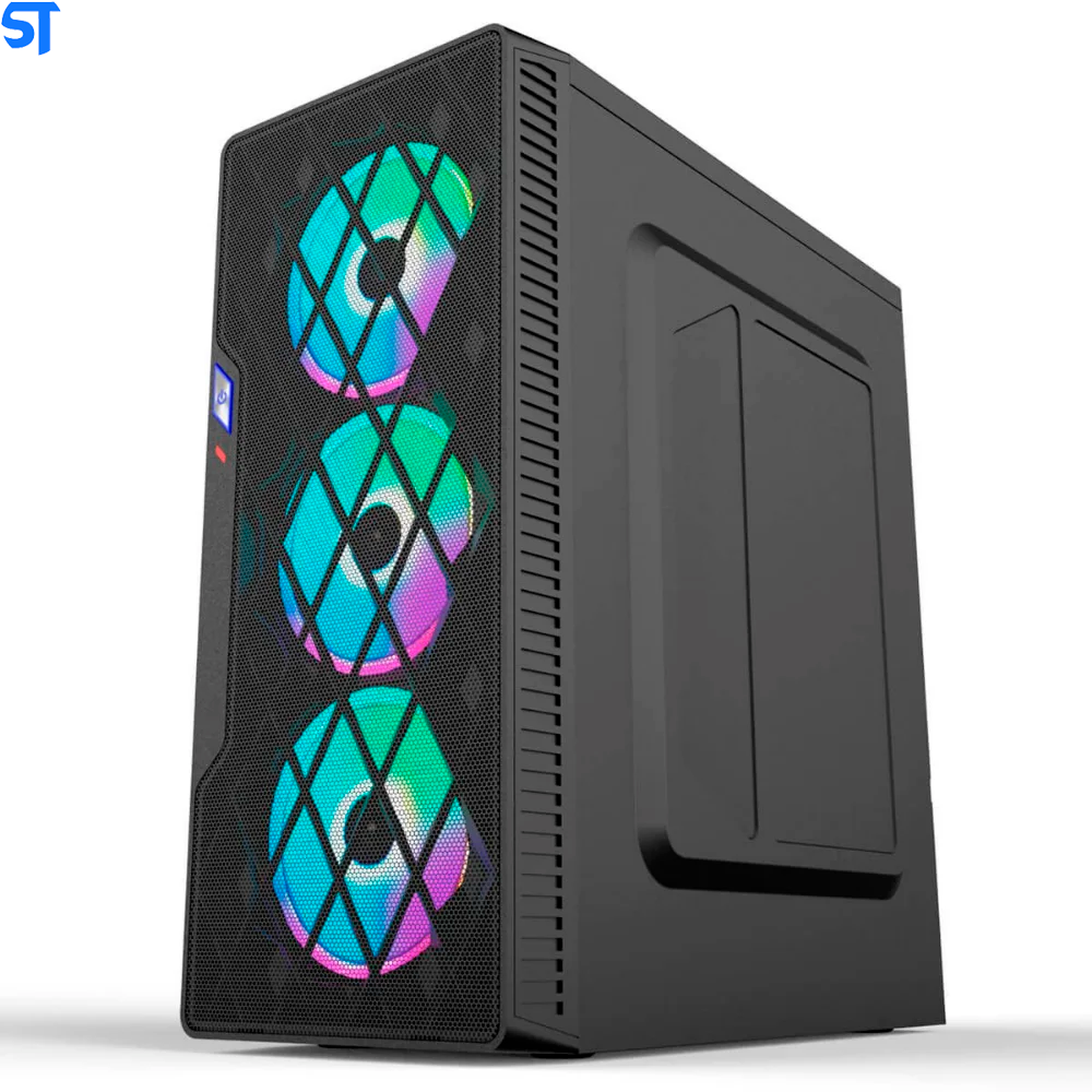 Gabinete Gamer BG-037 Preto Bluecase  S/ Fonte / USB 3.0