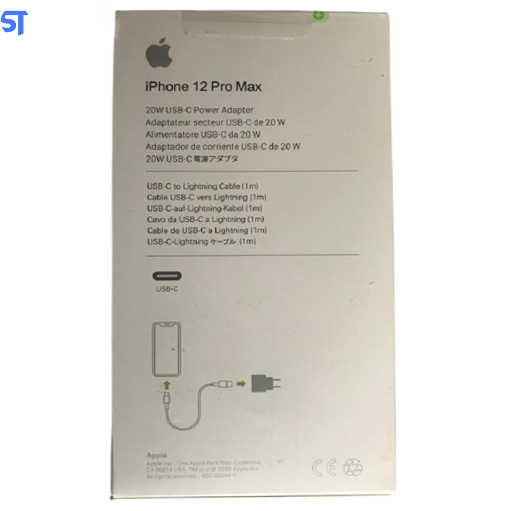 Carregador De iPhone Tipo C Lightning 20W Para iPhone 12 Pro Max