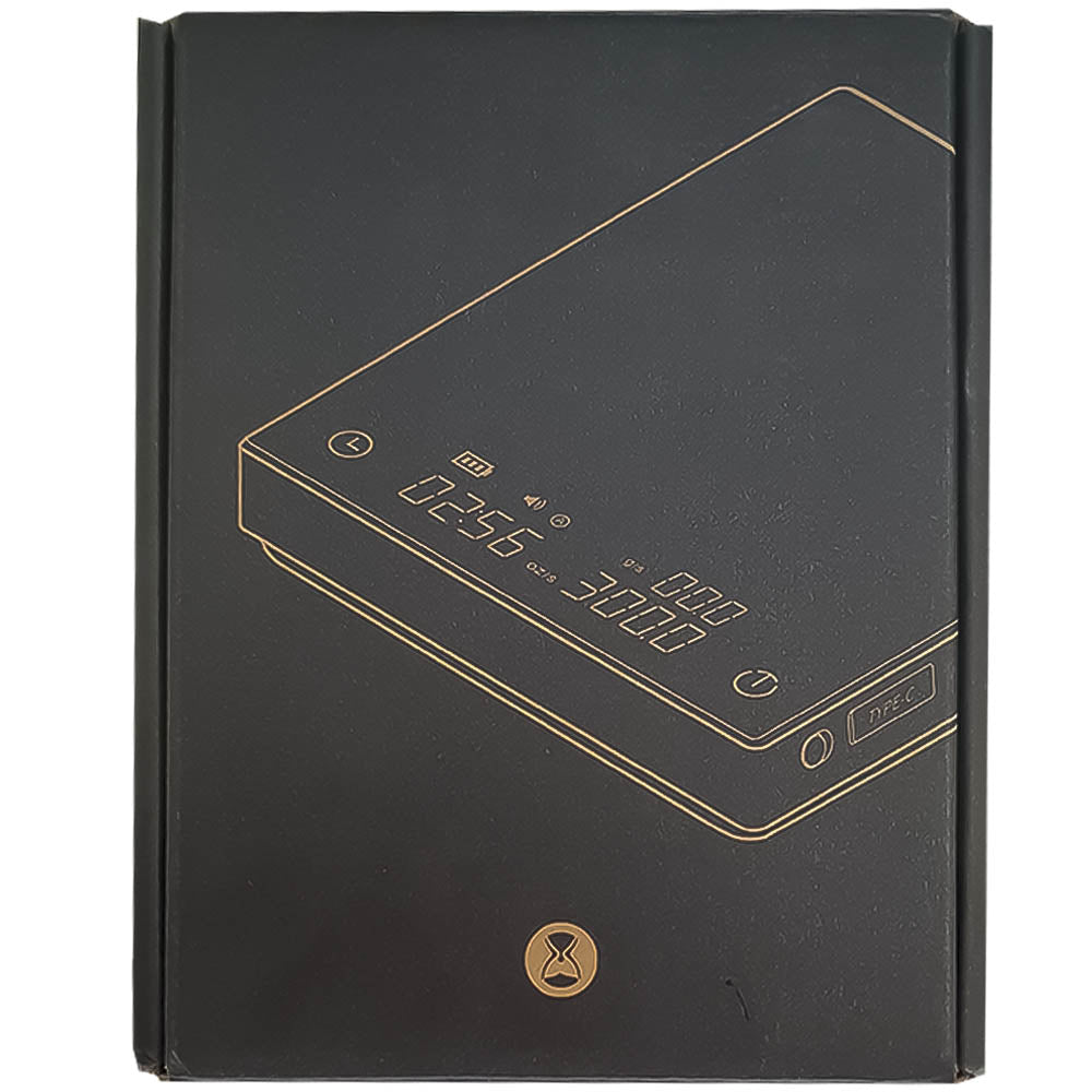 Balança Eletrônica para Café com Temporizador Automático, Espelho Preto Básico 2 - Time More