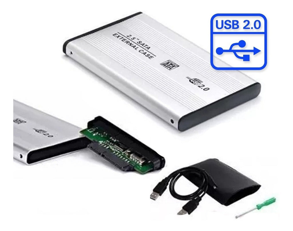 Case Externa Para HD 2,5 USB 2.0 SATA