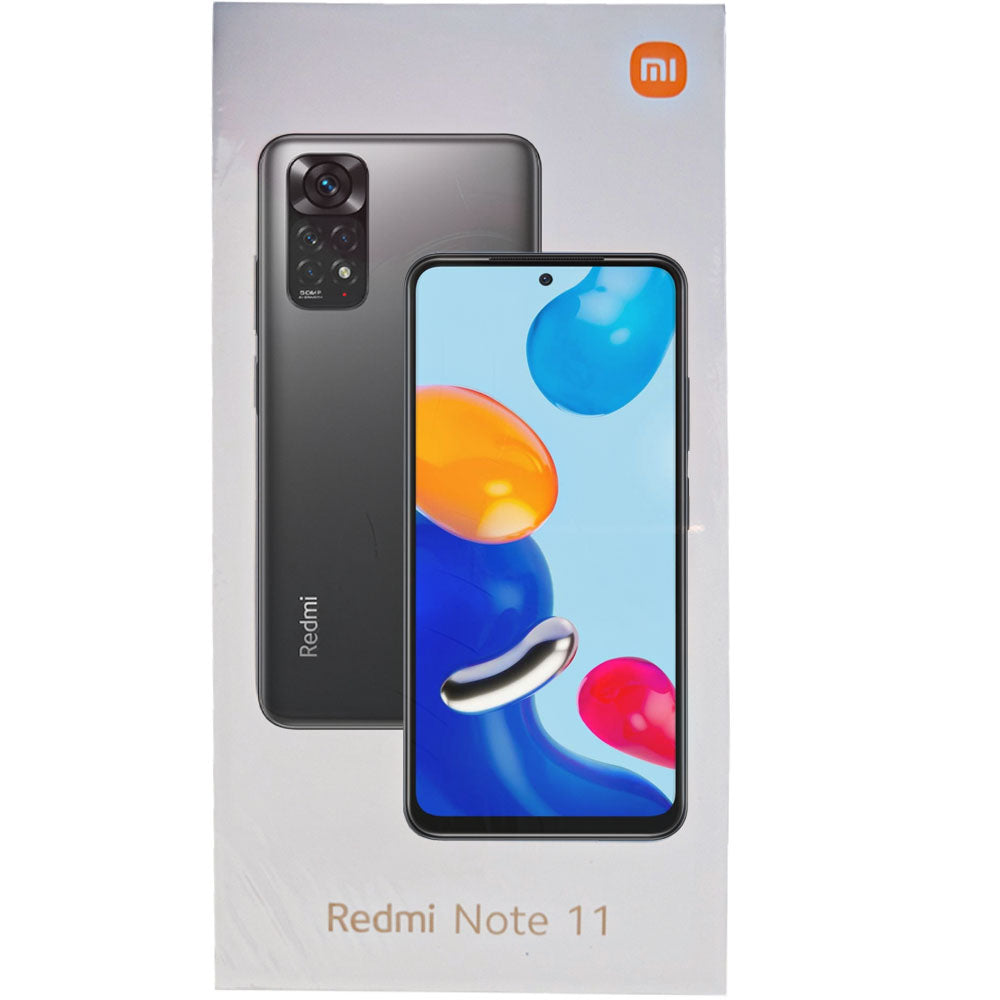 Smartphone Xiaomi Redmi Note 11 Versão Global 128Gb 4Gb Ram Graphite Cinza Quad Camera Traseira 45Mpx