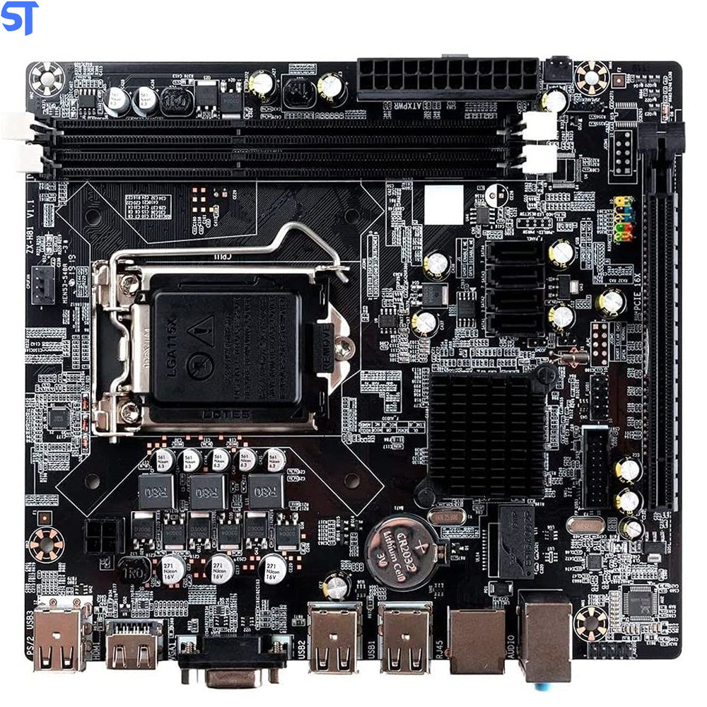 Computador Core i3-2130 - HD SSD Netac 128 GB - Memória 8GB - Gab MT-25V2BK- Windows 10