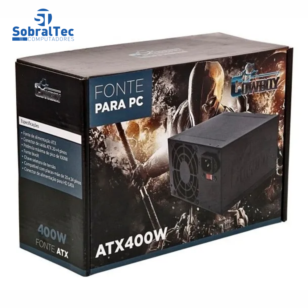 Computador Gamer Core I3 10° Geração-Mem  8Gb - Hd SSD M.2 256GB -Fonte 400W