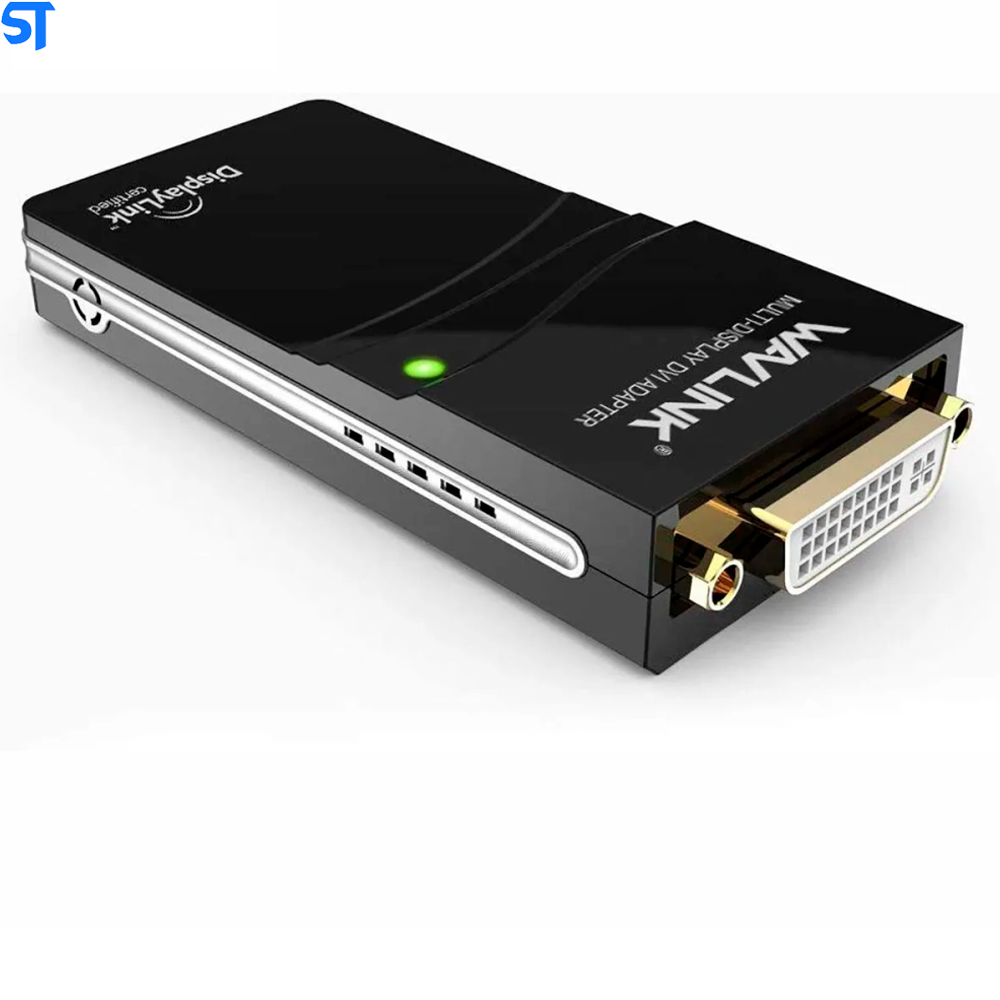 Adaptador De Vídeo Usb 2.0 X Vga Dvi Hdmi Multi Display Uga - Wavlink