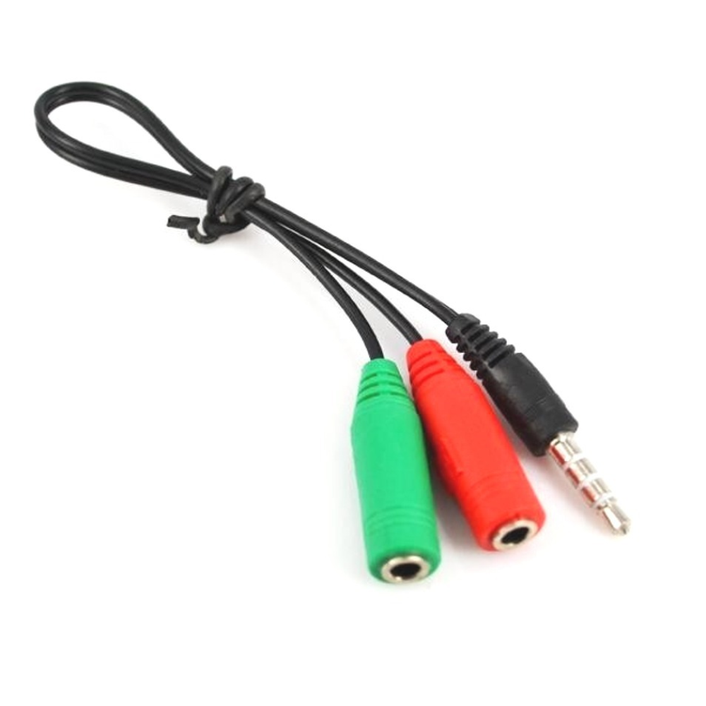 Cabo Adaptador P3 Para P2 Duplo Xt 2132 Para Microfone E Fone Headset