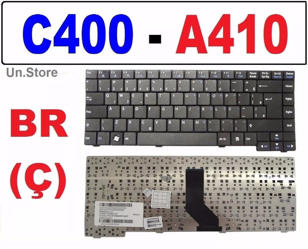Teclado Notebook LG A410 C40 - LG C400 Pn AEQL7600010 Preto BR