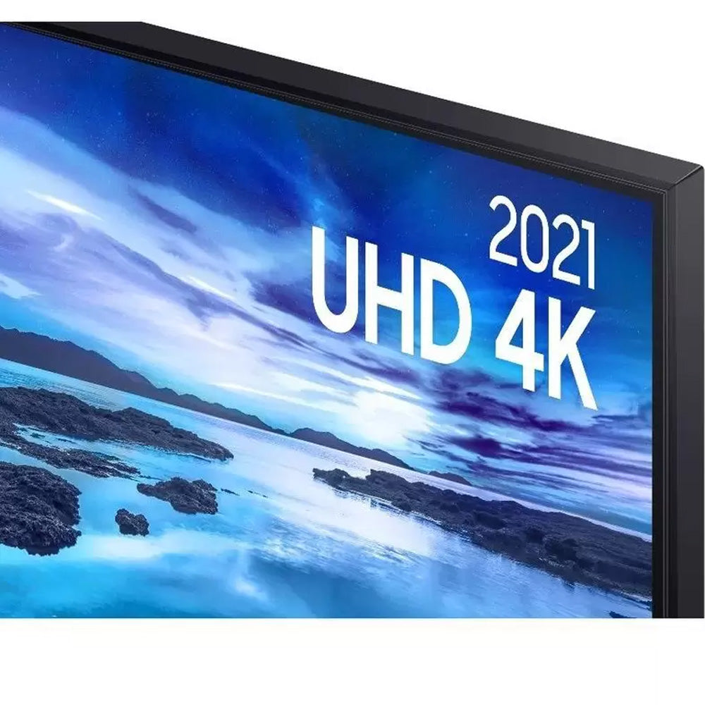 Smart TV 60" UHD 4K Samsung 60AU7700, Processador Crystal 4K, Tela sem limites, Visual Livre de Cabos, Alexa built in, C