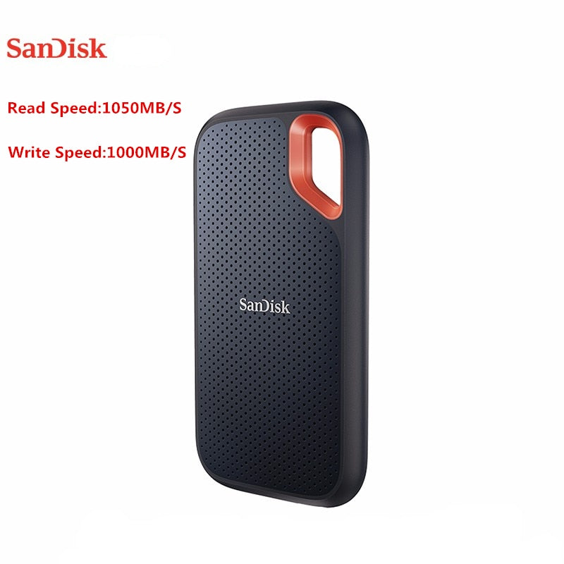 Sandisk 1tb ssd disco rígido externo portátil 1050 mb/s usb 3.2 gen 2 hd 500gb 2tb unidade de estado sólido para portáti
