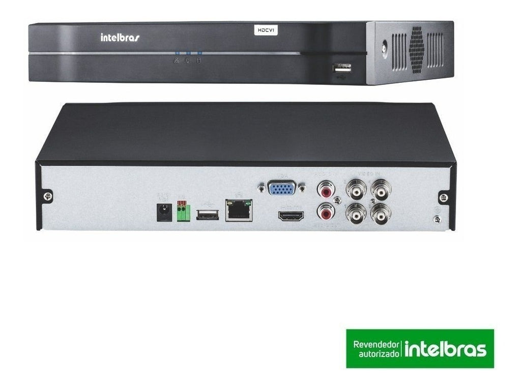 Dvr Gravador Digital de Vídeo Multi HD | MHDX 1004 | 4 Canais Intelbras- S/hd