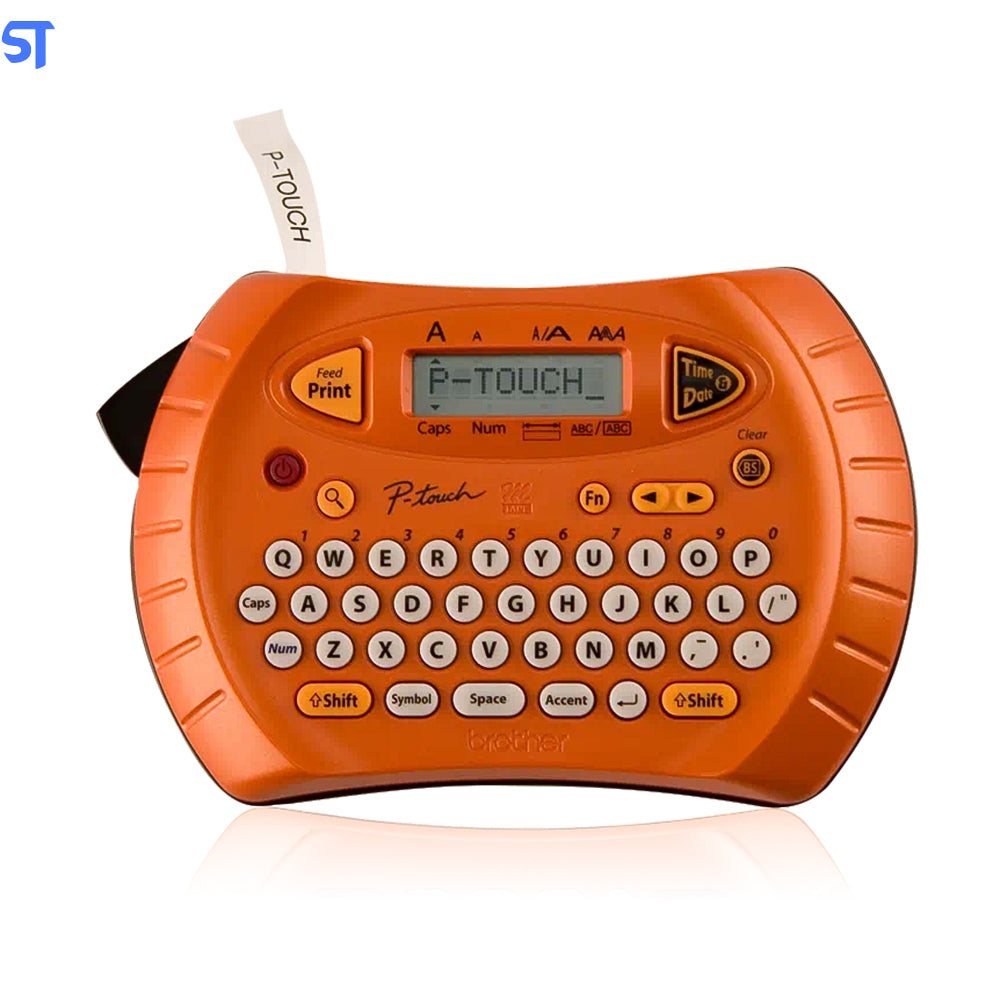 Rotulador Eletronico Portatil Brother PT 70BP Laranja com 3 Fitas M231 M831 M931