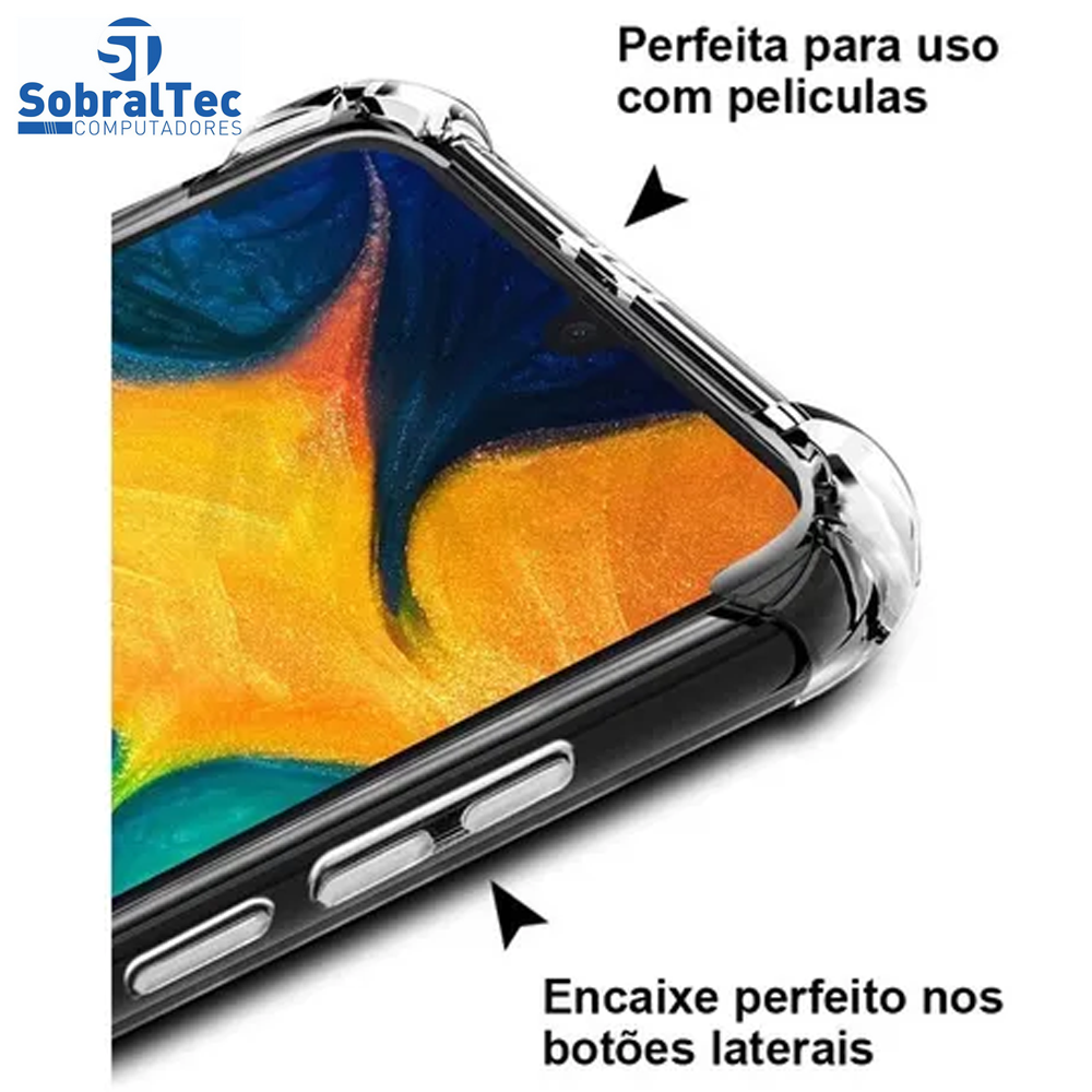Capa De Silicone Transparente Anti Impacto One Fusion
