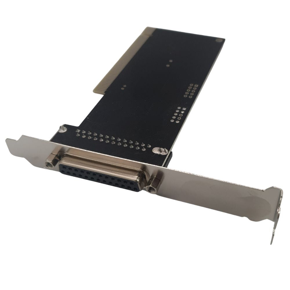 Adaptador Placa de Expansão Pci Express 16, Placa de Controle de Porta da Impressora Paralela Lpt Pci para Db25 - Bingju