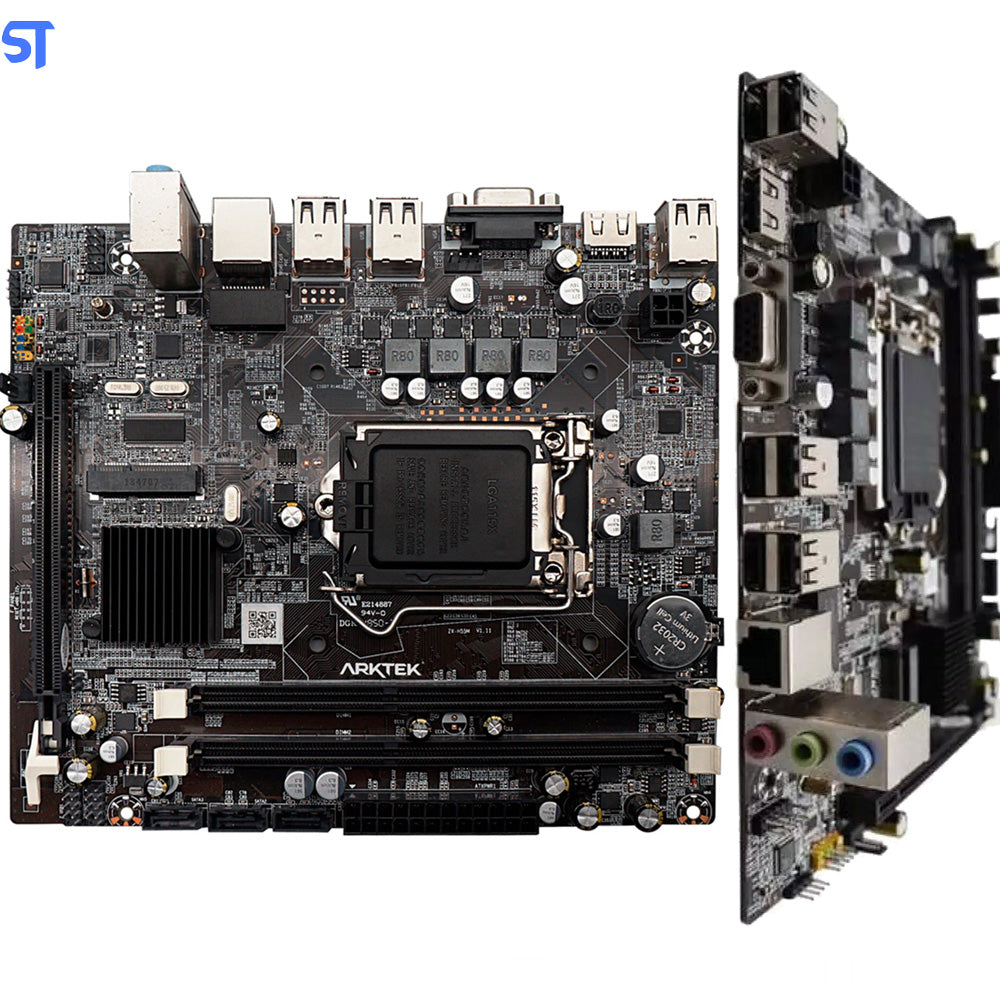 Placa Mãe Arktek AK-H55M EL LGA 1156 / Chipset Intel H55 / Micro ATX / DDR3