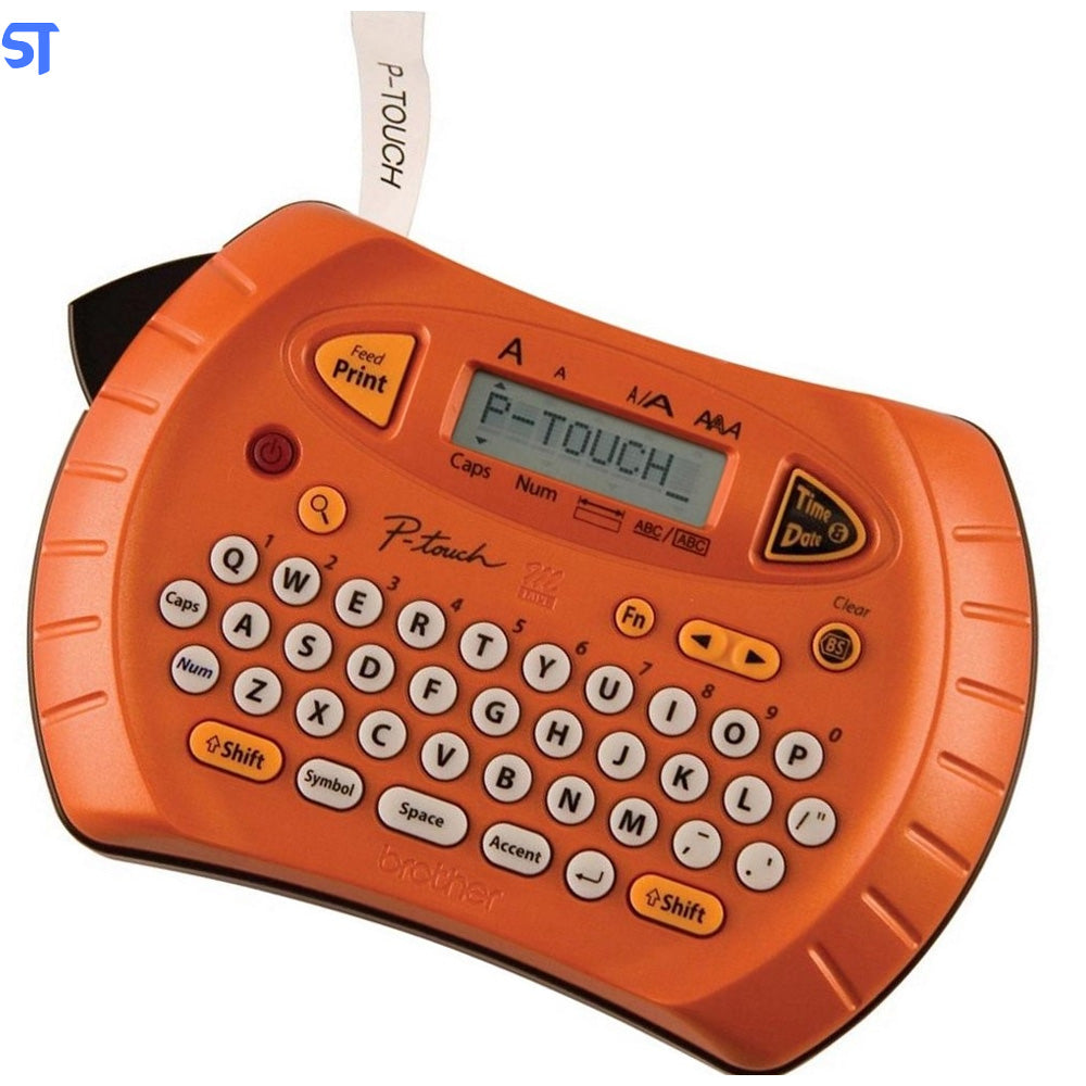 Rotulador Eletronico Portatil Brother PT 70BP Laranja com 3 Fitas M231 M831 M931