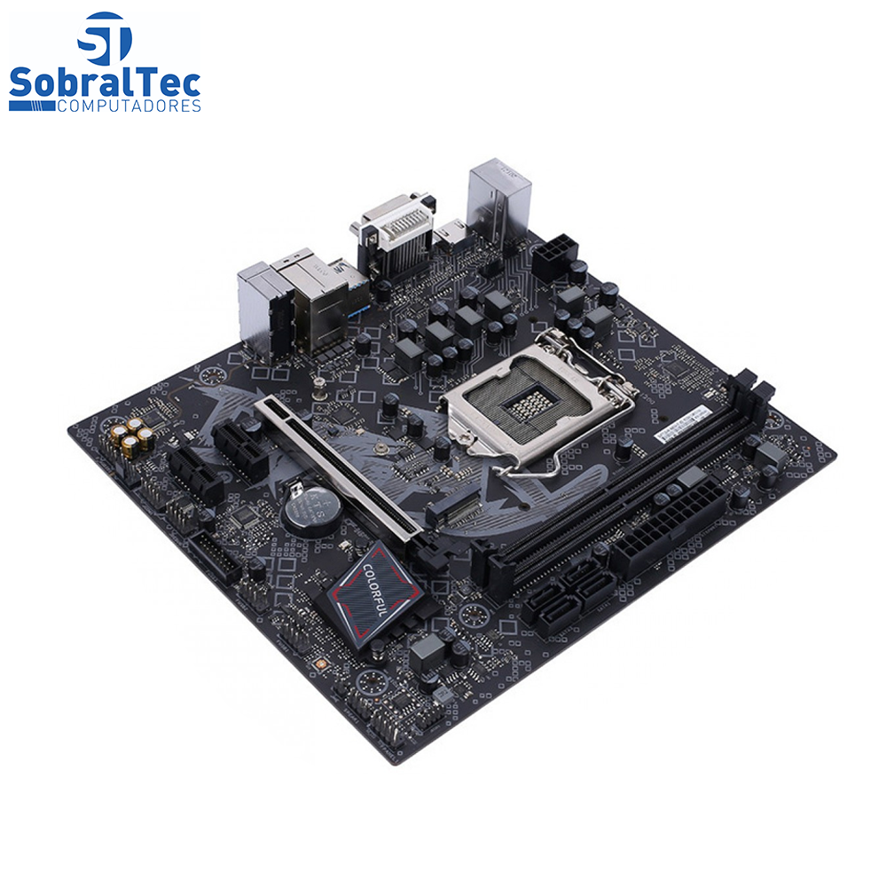 Placa Mãe Colorful Battle-AX B460M-D V20 / Soquete 1200 / DDR4