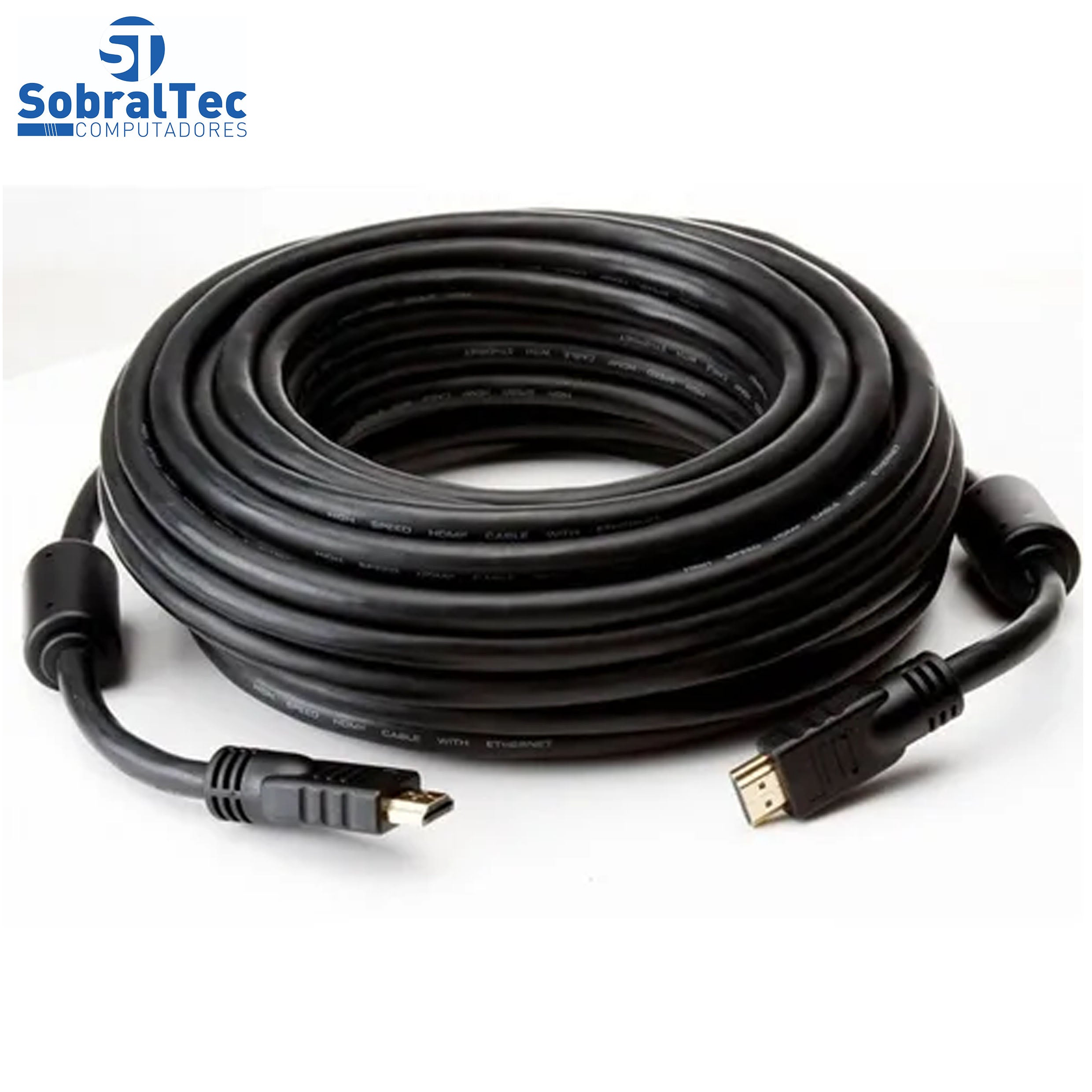 Cabo HDMI Para HDMI 20 Metros Com Filtro Ref Knup KP-H5003 20m
