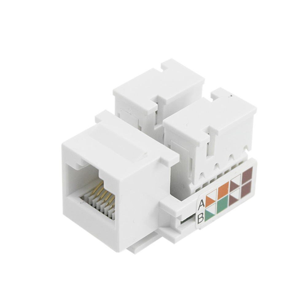 Conector Keystone Rj45 Branco - Cat5e