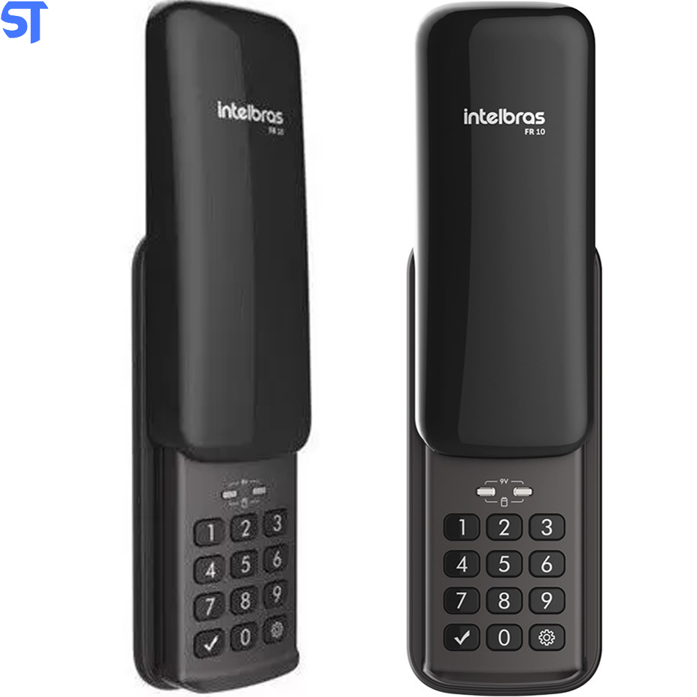 Fechadura Digital Para Uso Interno e Externo FR 10 Preto Intelbras