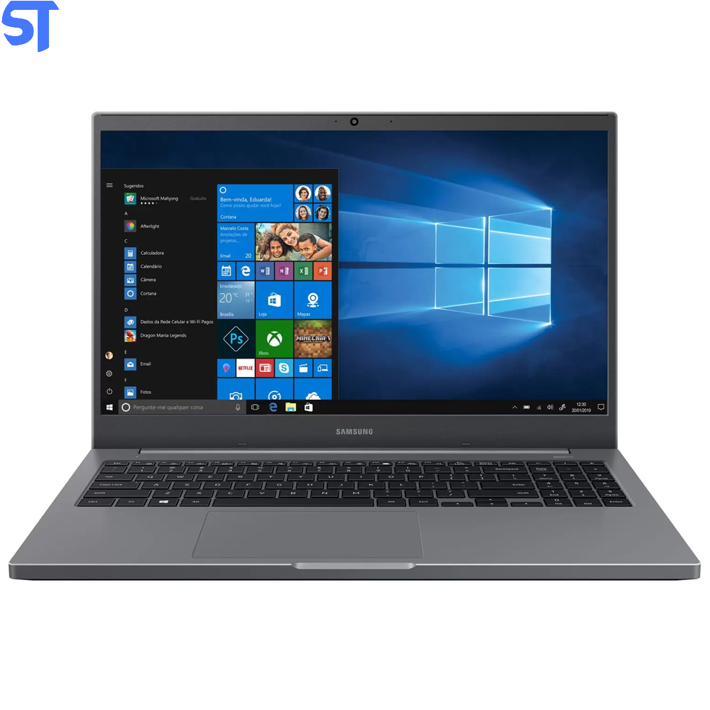 Notebook Samsung Book NP550XDA-KO1BR - Intel Celeron 4GB 500GB 15,6” Full HD LED