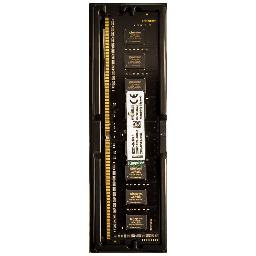 Memória Ram Desktop 4GB 2133MHz DDR4 Kingston KVR21N1S8/4 - Preta