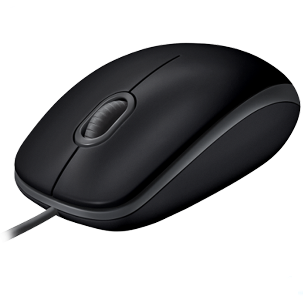 Mouse USB Logitech M110 Clique Silencioso, Design Ambidestro e Facilidade Plug and Play, Preto