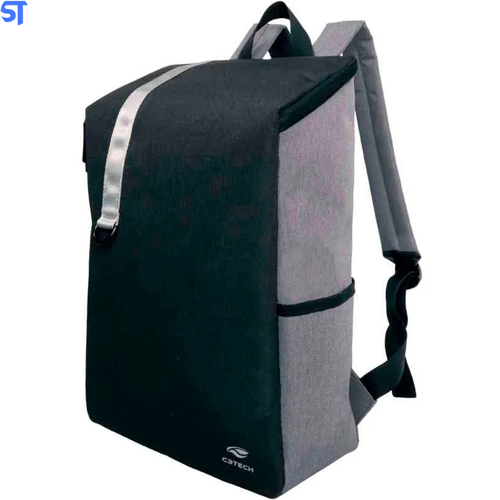 Mochila para Notebook até 15,6” - Jakarta MC-01GY C3Tech Cinza