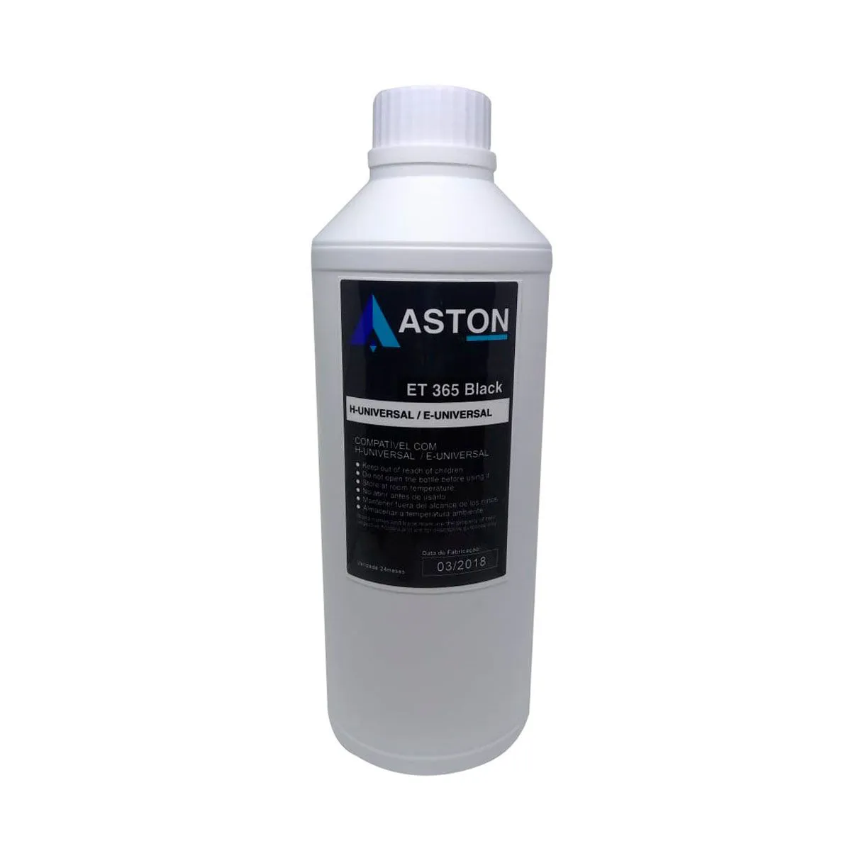 Tinta Corante Epson-Hp Aston Et 365 Bk Preta - LT
