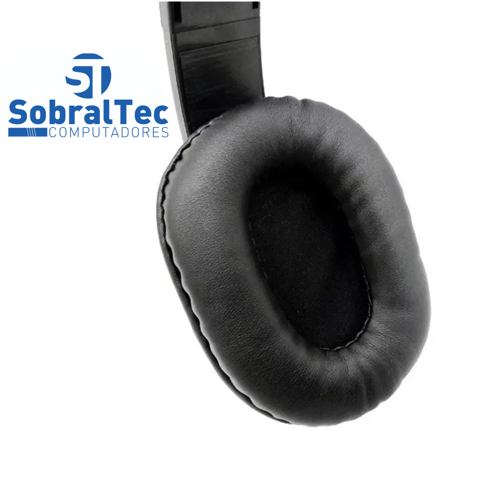 Headphone Headset Gamer Com Microfone P2 Cabo 2,20m Feasso Fone-160