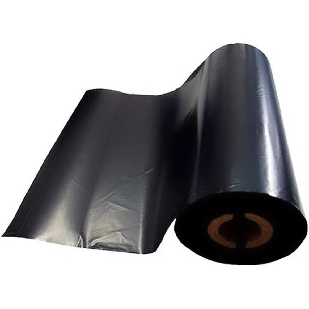 Ribbon De Cera Preto | 110mm X 74m | Zebra Tlp-2844 - para etiqueta 50x30
