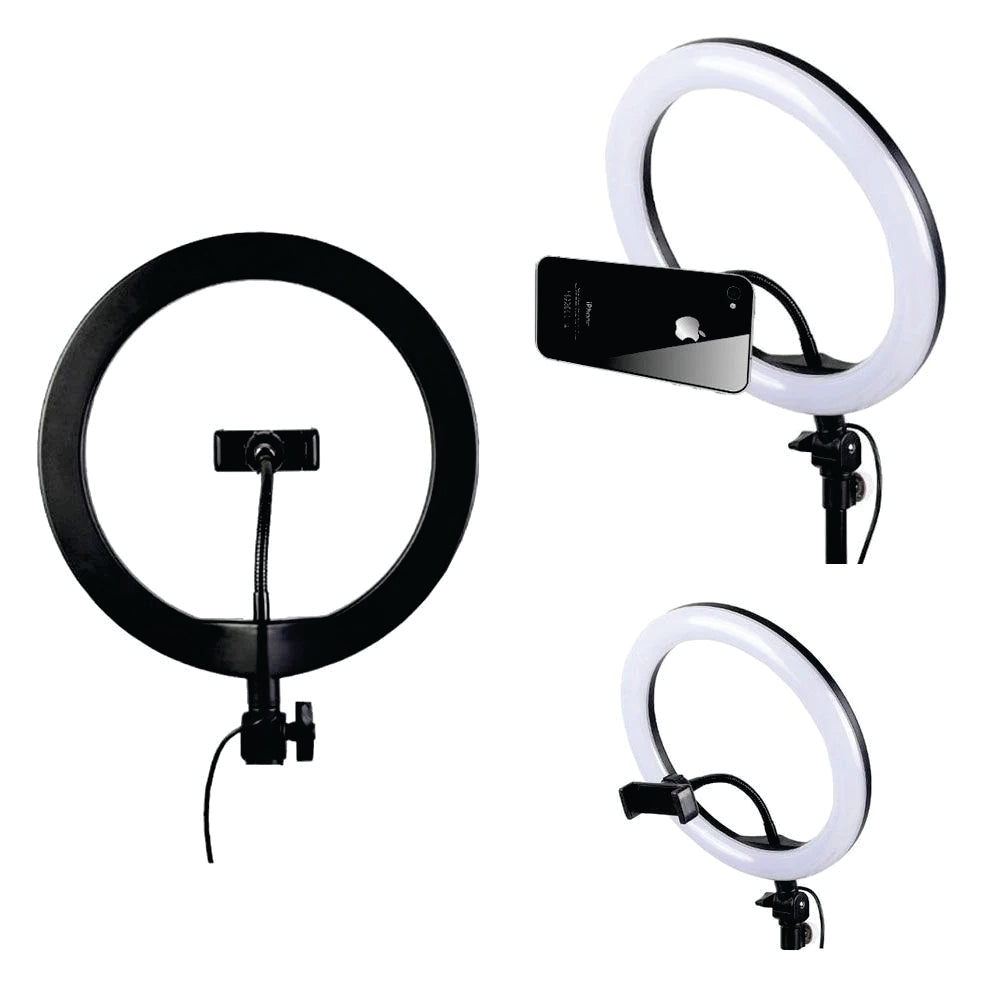 Ring Light 14" 332 Leds Sem Tripé Exbom Conexão Usb Ilum-R14W34