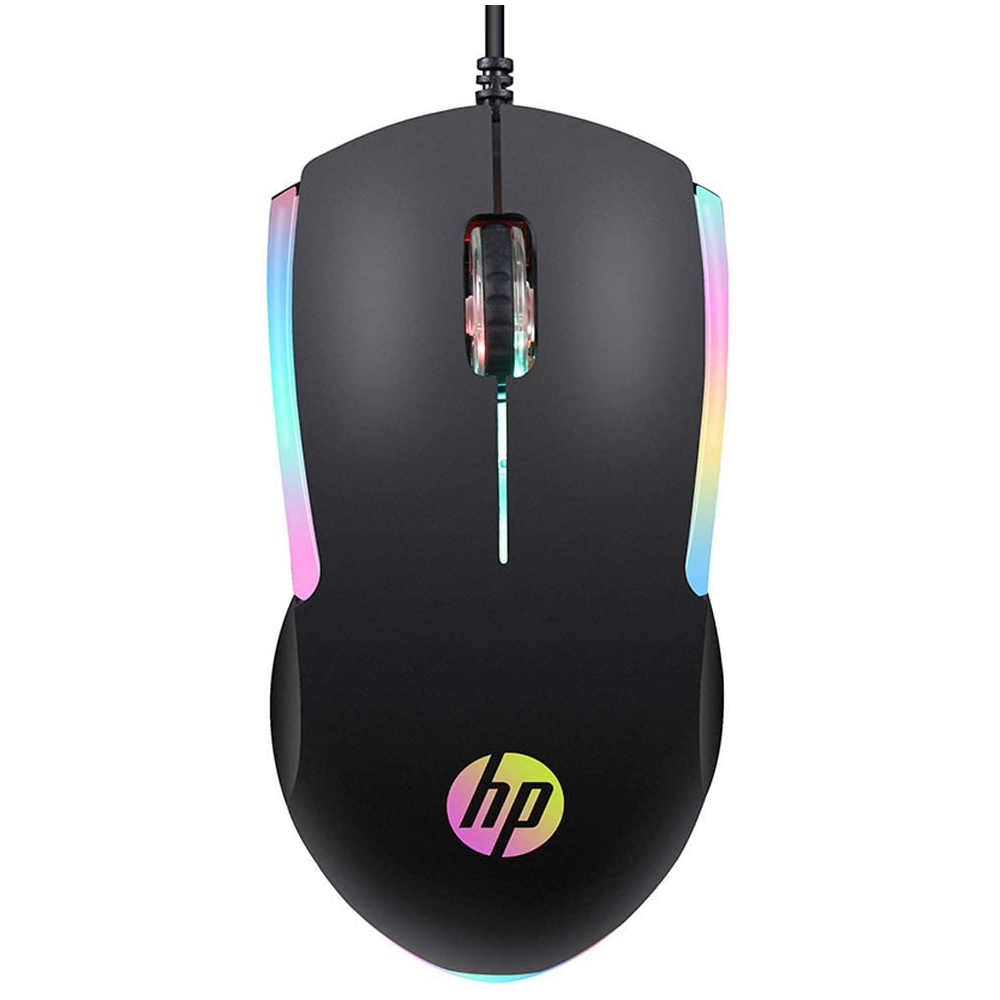 Mouse Gamer HP M160 com 1.000 Dpi RGB LED - Preto
