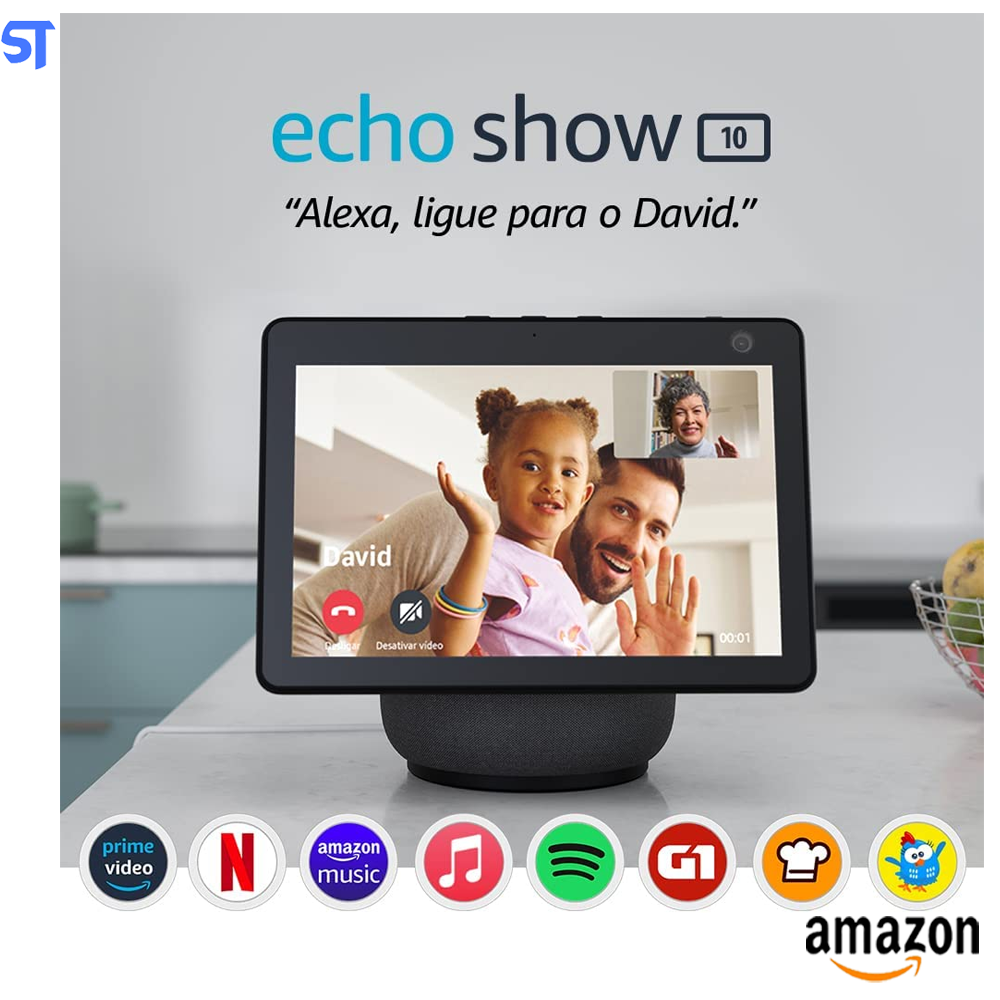 Echo Show 10: Smart Display HD de 10,1